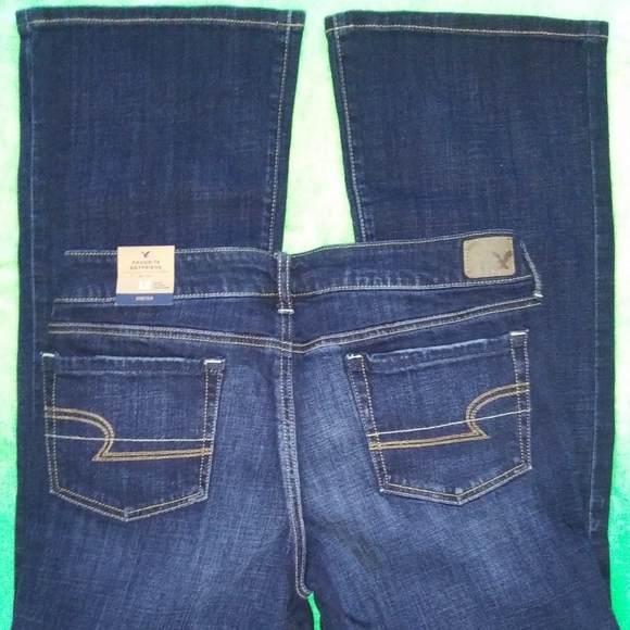 AE Favorite Boyfriend LowRise Stretch 12R NWT! - Picture 7 of 12